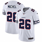 Nike Patriots 26 Sony Michel White 2019 New Vapor Untouchable Limited Jersey Dzhi,baseball caps,new era cap wholesale,wholesale hats